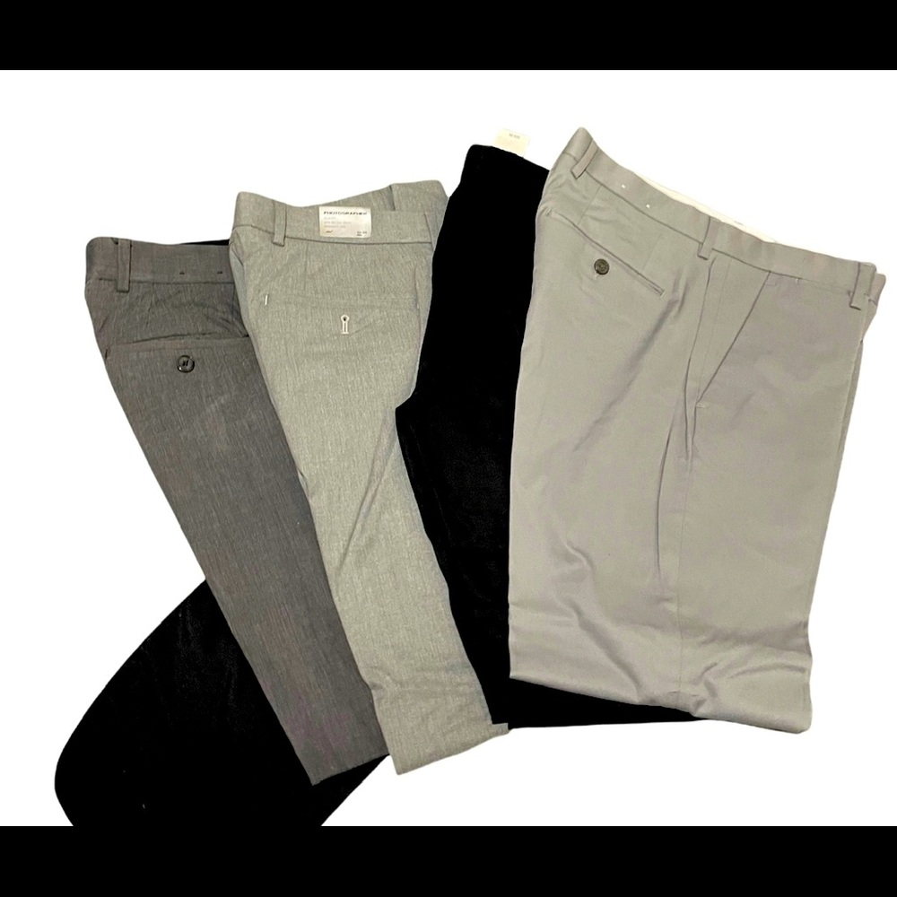 4 brand new Express Mens dress pants 30/30